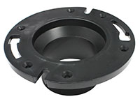 Closet Flange One Piece Plastic (SPG with Slot)