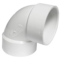 3 in. Size 90º Vent Elbow (H x H)