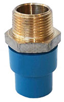 Adapter Male (Spigot x Brass MNPT)