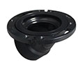 45º Discharge Closet Flange with Adjustable Metal Ring (H)