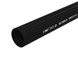 AW POLYPROPYLENE PIPE BLACK NON-FLAME RETARDANT Sch 80